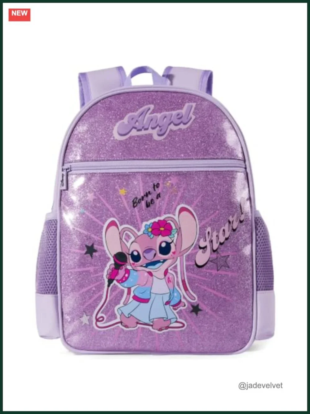 Kids Stitch Backpack, Water Resistant, Lightweight, for School Travel